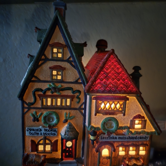 Department 56 Obbies Books and Letrinkas Candy christmas village candy shop toys - Picture 12 of 14